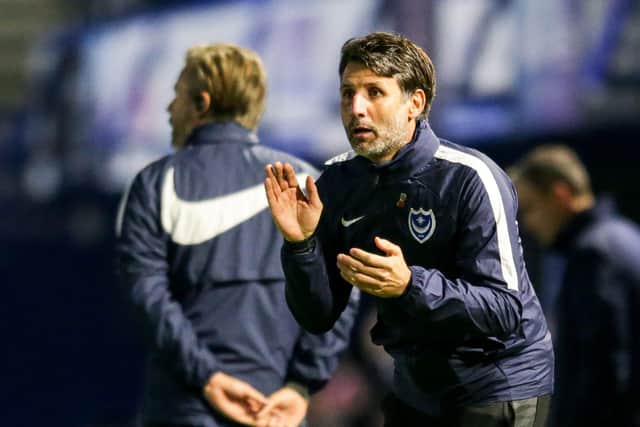 Pompey boss Danny Cowley