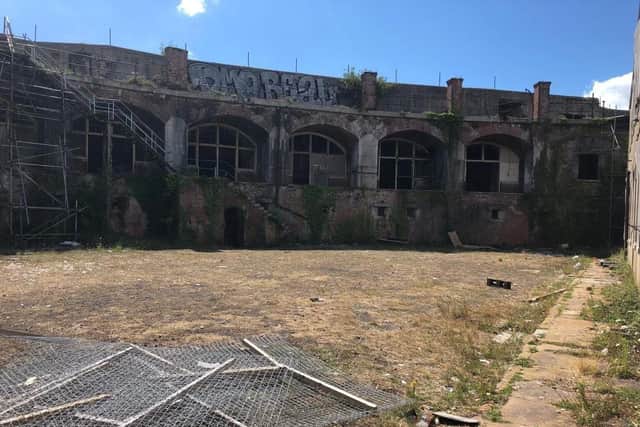 Fencing around Fort Gilkicker in Gosport has been broken 
Picture submitted July 13, 2020