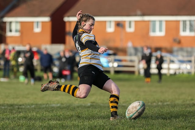 A Portsmouth Valkyries player. Picture by Nathan Lipsham