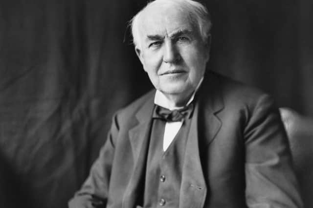 Thomas Edison - inventor of the lightbulb and many other incredible things