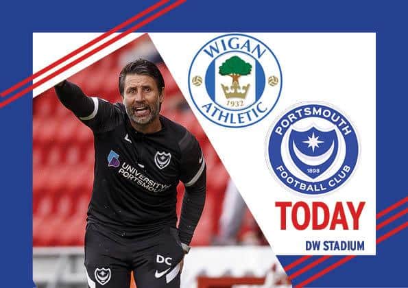 Pompey travel to Wigan today in League One