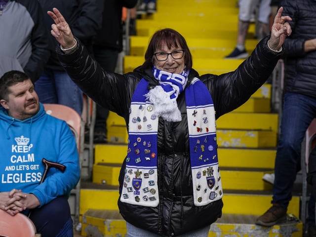 Pompey fans had no goals to cheer but they certainly made their presence felt in Blackpool