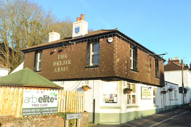 The Delme Arms in Cams Hill, Fareham, was the winner of the Pub of the Year competition for a third year running.