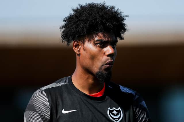 Corey Addai has left Fratton Park after a move for the goalkeeper collapsed. Picture: Rogan Thomson/ JMP Sport.