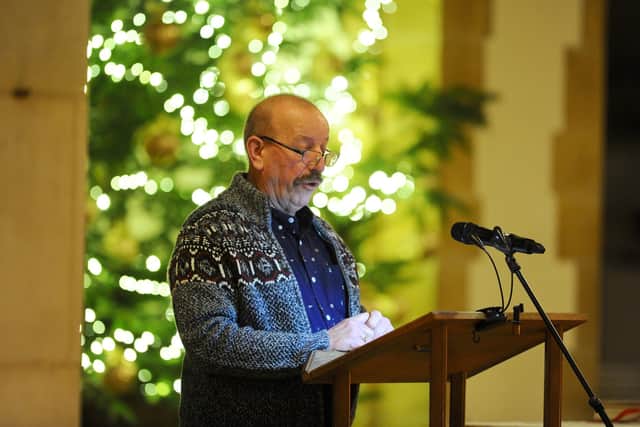Billy Shannon, head volunteer at Hush.
Picture: Sarah Standing (211220-9795)