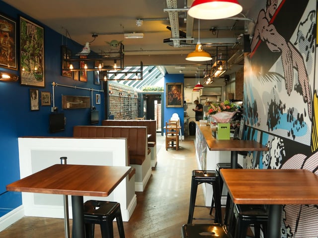 Inside the new Piecaramba on Albert Road, Southsea, which opened on 22 March 2025