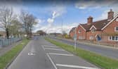 The woman was found trapped inside a car on its side in Petersfield Road, Leigh Park. Picture: Google Street View.