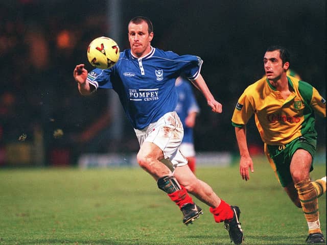 Steve Claridge scored 37 goals and was a hugely popular Pompey player during his second Fratton Park spell