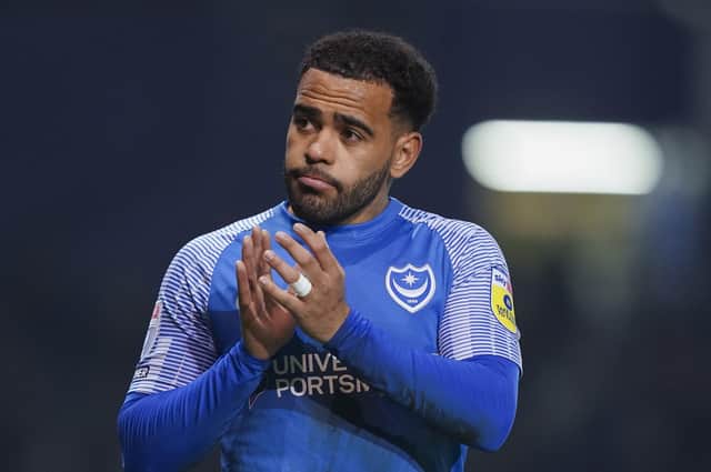 Louis Thompson is recalled to Pompey's side for this evening's trip to Accrington. Picture: Jason Brown/ProSportsImages