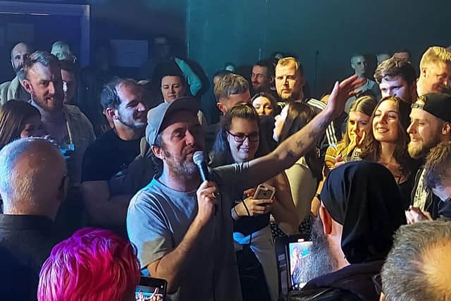 Beans on Toast/Jay goes walkabout at The Wedgewood Rooms. Picture by Chris Broom