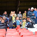 Hawks fans at The Valley. Picture: Martyn White