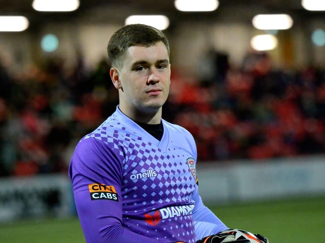 The stopper has conceded the least amount of goals when starting the most amount of games, helping his Derry side to the league's summit.