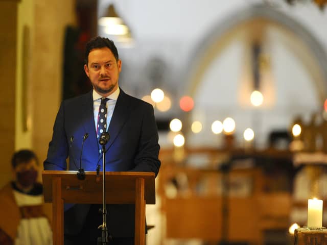 MP Stephen Morgan.

Picture: Sarah Standing (211220-9844)