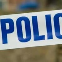 Overturned car partially blocks busy road in Fareham as police at scene