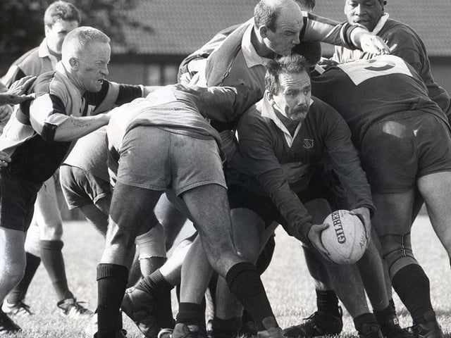 Petersfield V Fareham - Rugby taken on Sept 26th 1989. The News 2502-1