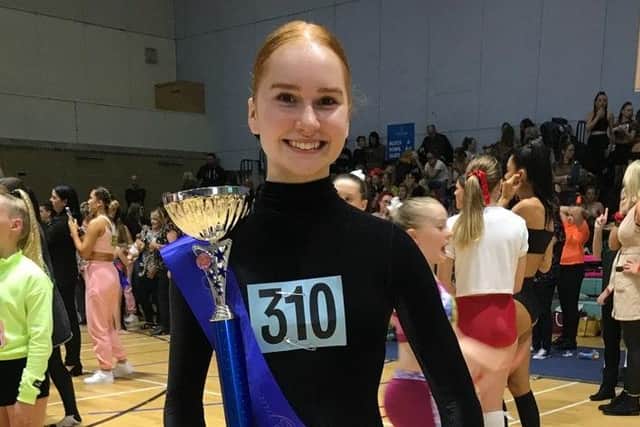 India was named ISTD disco freestyle champion in her category.
