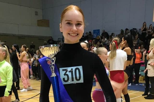 India was named ISTD disco freestyle champion in her category. 