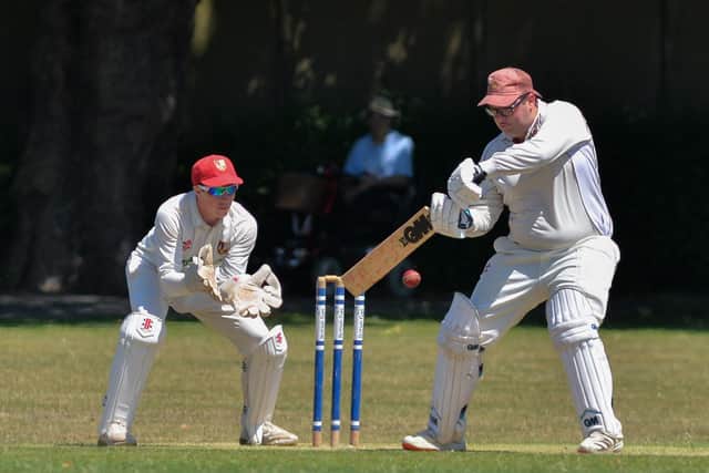 Havant batting against South Wilts. Picture by Martyn White