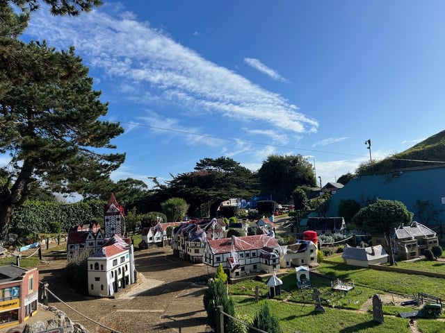 The model village has been transformed.