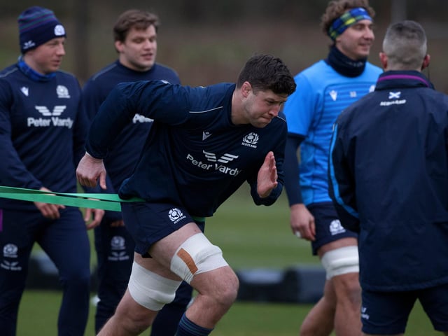 Edinburgh veteran will win cap number 49.
