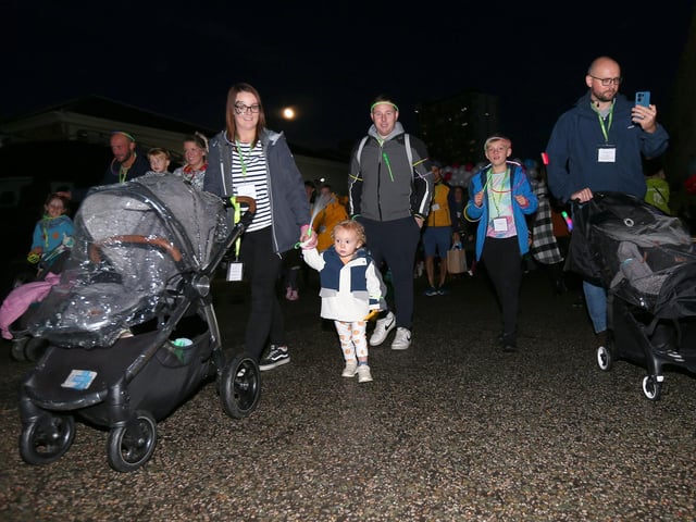 Starlit Walk in aid of Rowans Hospice, Portsmouth Historic Dockyard, HM Naval Base Portsmouth
Picture: Chris Moorhouse (jpns 261023-25)
