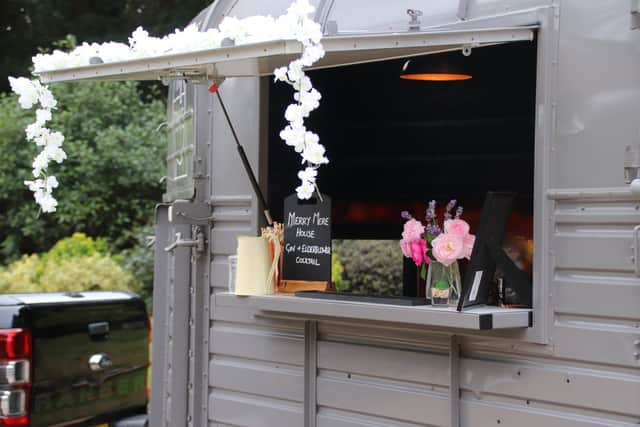 James and Jo Hudson, from Sarisbury Green, have started Tin & Tonic, a mobile bar company in a converted horse box