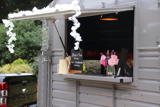 James and Jo Hudson, from Sarisbury Green, have started Tin & Tonic, a mobile bar company in a converted horse box 