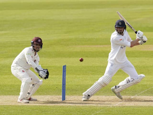 James Vince hit 87 but Lancashire are firm favourites to claim a LV= Championship win over Hampshire at Southport. Picture: Andrew Matthews/PA Wire.