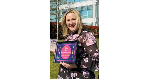 Karen Brooks, founder of Pellings Business Solutions, based in Whiteley, Hampshire, scooped an award at the first DigitalWomen Awards 2020 in London earlier this month. 