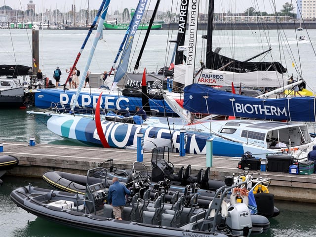 The Ocean Race's Fan Day at Ocean Live Park, Gunwharf Quays, Portsmouth
Picture: Chris Moorhouse (160825-21)