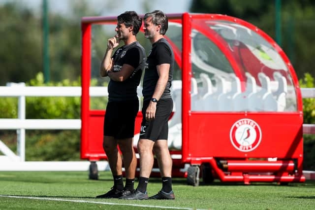 Danny and Nicky Cowley's footballing journey began in Haverling, Essex, and has consisted of more than 10 years as school teachers. Picture: Rogan/JMP