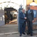 Leader of Portsmouth City Council, Cllr Steve Pitt, alongside Pastor Ayo from the RCCG Discipleship Centre