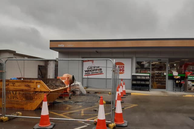 Signs for Burger King have been spotted at an ESSO garage in Northern Road, Cosham. The fast-food giant announced they are planning on opening a new outlet.