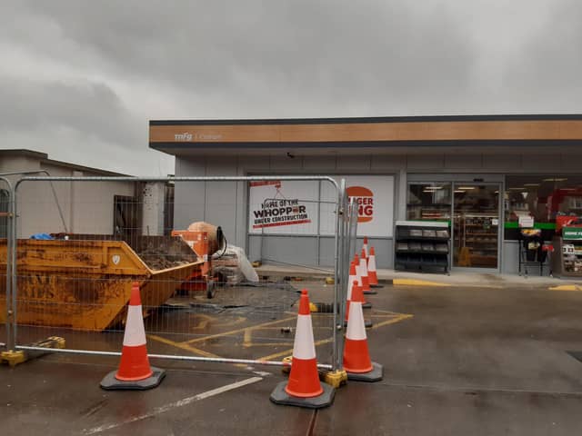 Signs for Burger King have been spotted at an ESSO garage in Northern Road, Cosham. The fast-food giant announced they are planning on opening a new outlet.