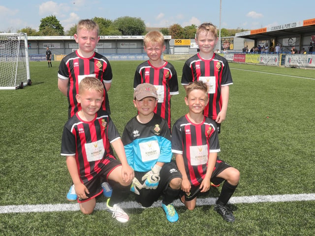 Fleetlands Youth Under-8s. Picture by Dave Haines