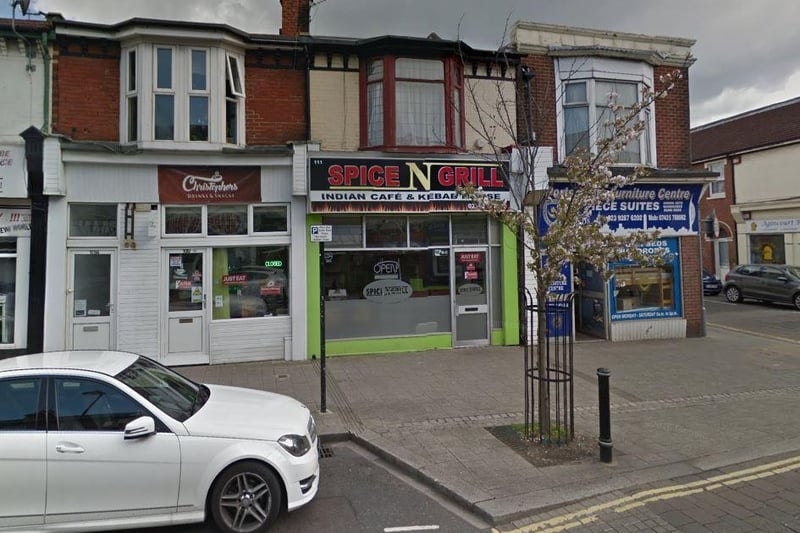 Spice N Grill in Fawcett Road, Southsea was picked by three of our readers.