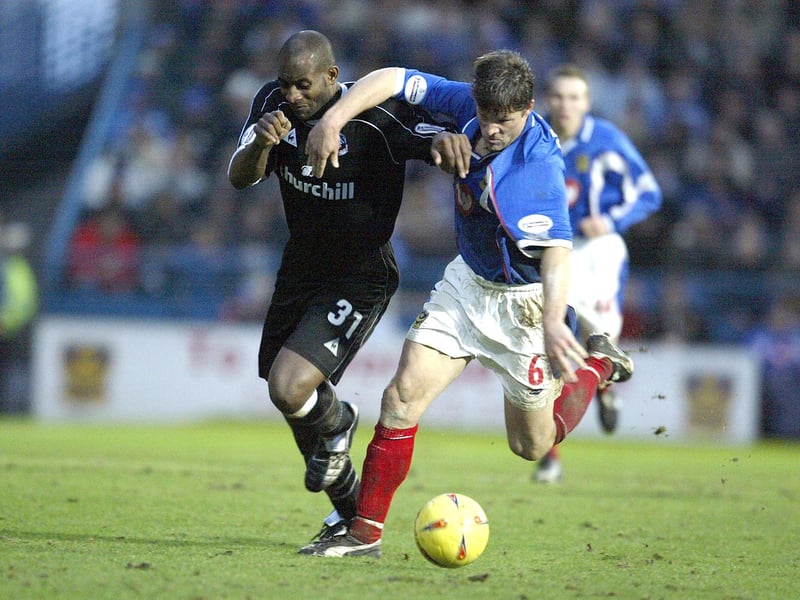 Powerful forward tried to earn a deal with Pompey in 2002 but it never materialised
