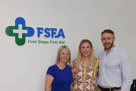 Jessica Spencer, Charlotte Boaden, Jack Boaden. Directors, First Steps First Aid Ltd.