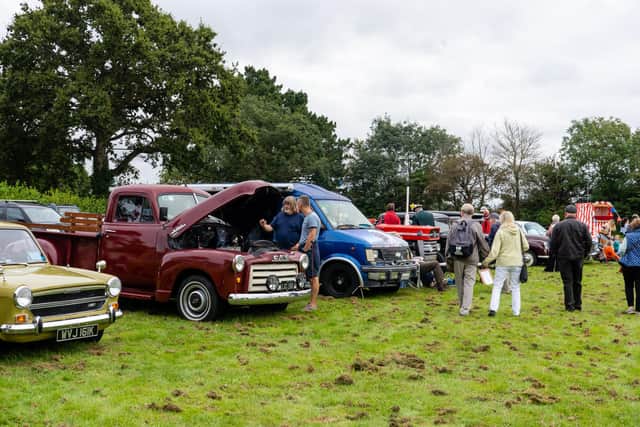 The vintage car show Picture: Matthew Clark