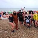 The 2023 New Year's Day Dip saw over 400 people enter the water for Gosport And Fareham Inshore Rescue Service