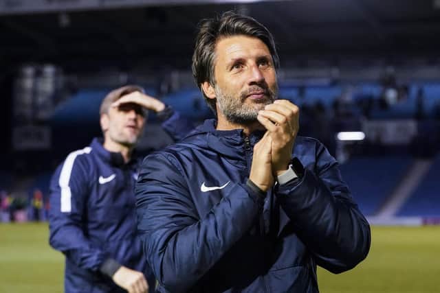 Danny Cowley has detailed his demands of Pompey’s incoming head of football operations.   Picture: Jason Brown