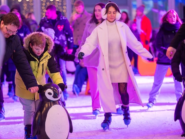 Portsmouth on Ice at Guildhall Square will officially launch on Saturday, November 23 where it will remain open until January 5, 2025.   Picture by Vernon Nash