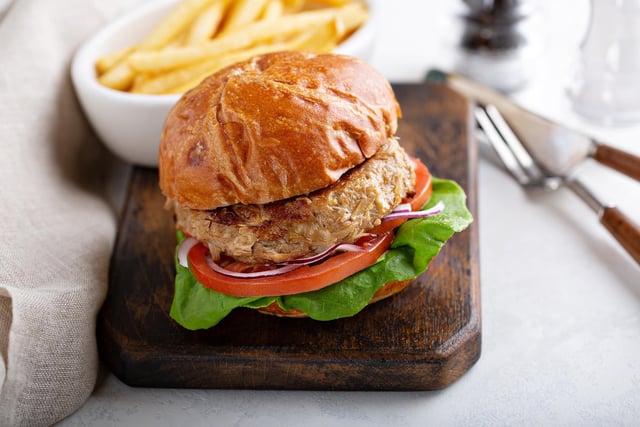 At the Bar Cafe in the Portsmouth city centre Travelodge, one customer asked: 'How many mountains were foraged for the plant-based burger?'