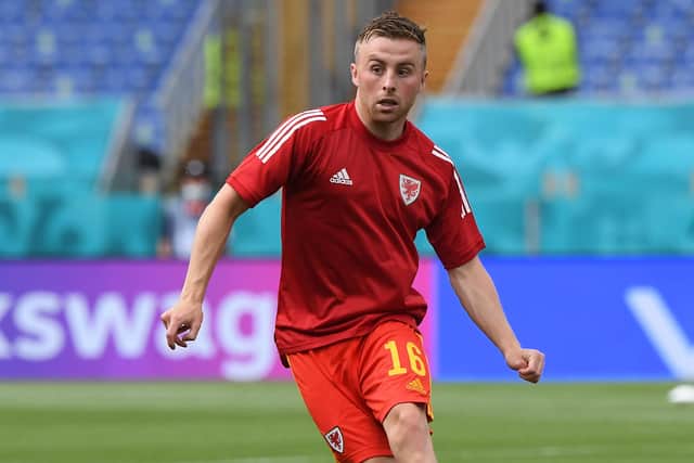 Pompey midfielder Joe Morrell is currently part of the Wales squad that's in Qatar for the World Cup     Picture: Alberto Lingria - Pool/Getty Images