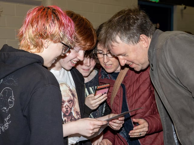 Pictured - Students opening their GCSE resultsPhotos by Alex Shute