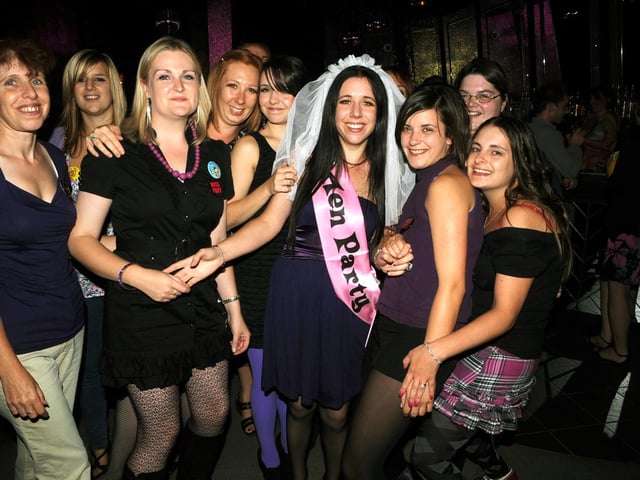 A hen party out in Portsmouth in 2009. Picture: (092934_717)