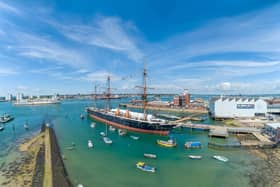 The dockyard is home to HMS Warrior, HMS Victory, the remains of the Mary Rose and a whole host of the Royal Navy's history.