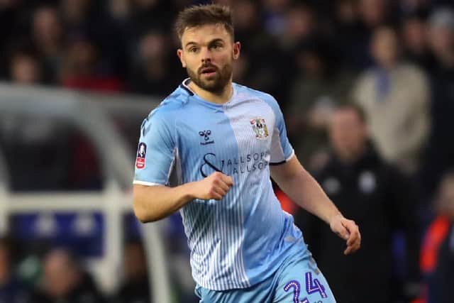 Matt Godden in action for Coventry. Picture: Marc Atkins/Getty Images