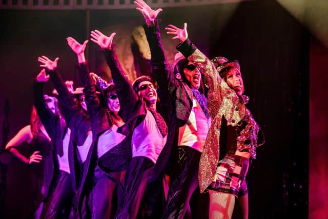 The Rocky Horror Show - with Darcy Finden far right. Picture by The Other Richard