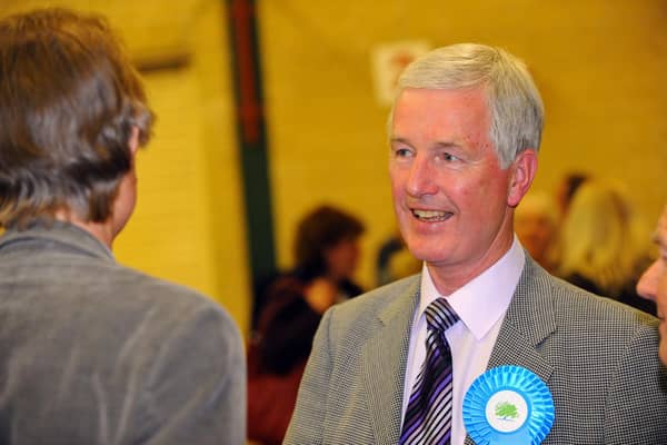 Ray Bolton at the Havant local elections in 2011
Picture: Malcolm Wells (111647-3437)